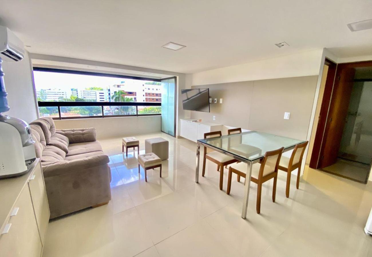 אפרטהוטל João Pessoa Goldflat Cabo Branco By Penareiaturbr חדר תמונה